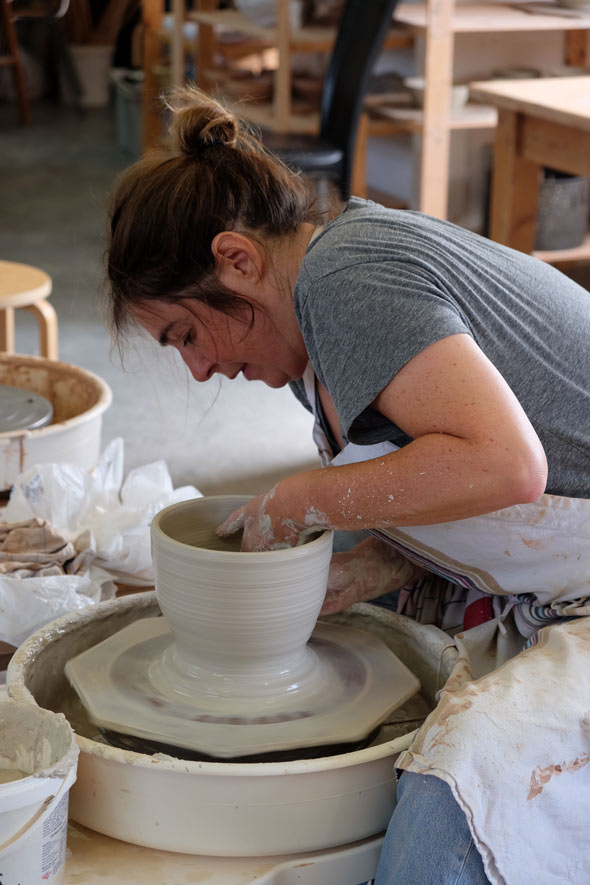 Keramiekles draaien - Gent Keramika