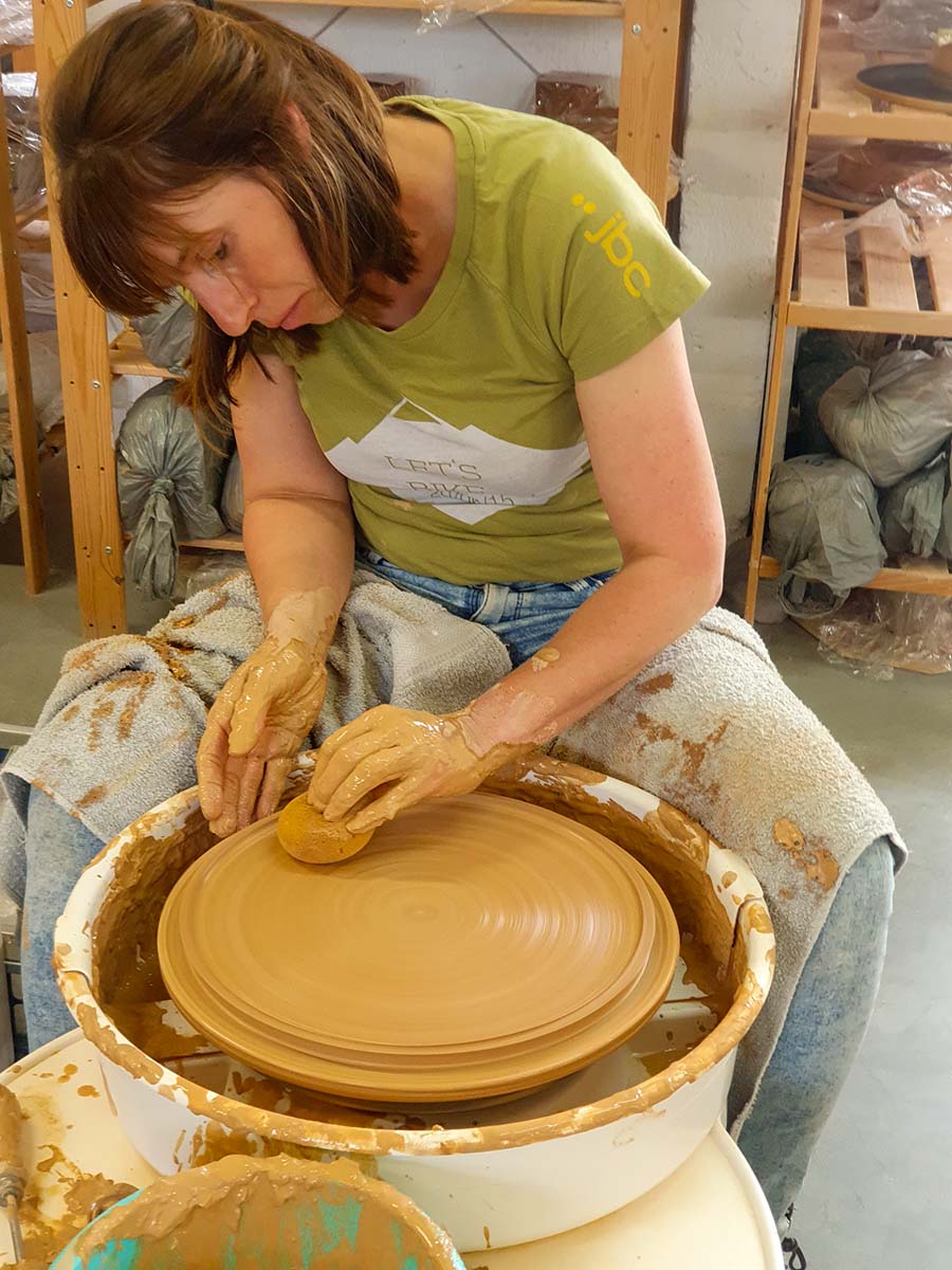 Keramiekles draaien - Gent Keramika